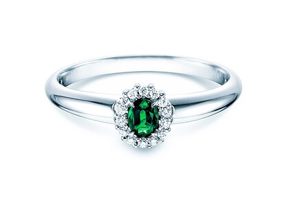 Verlobungsring Jolie in Platin