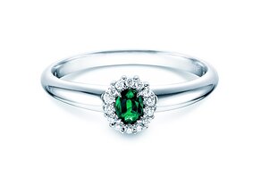 Verlobungsring Jolie in Platin