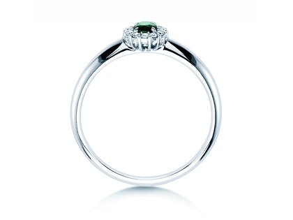 Verlobungsring Jolie in Platin