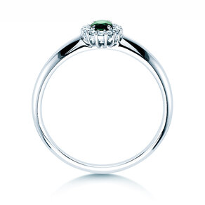 Verlobungsring Jolie in Platin