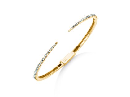 Armspange Peak in 18K Gelbgold, 16cm