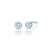 Ohrstecker Diamond Bowl in 14K Weißgold mit Diamanten 0,30ct G/SI
