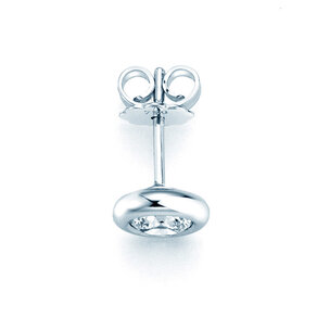 Ohrstecker Eternal in 14K Weißgold mit Diamanten 1,00ct GSI G/SI