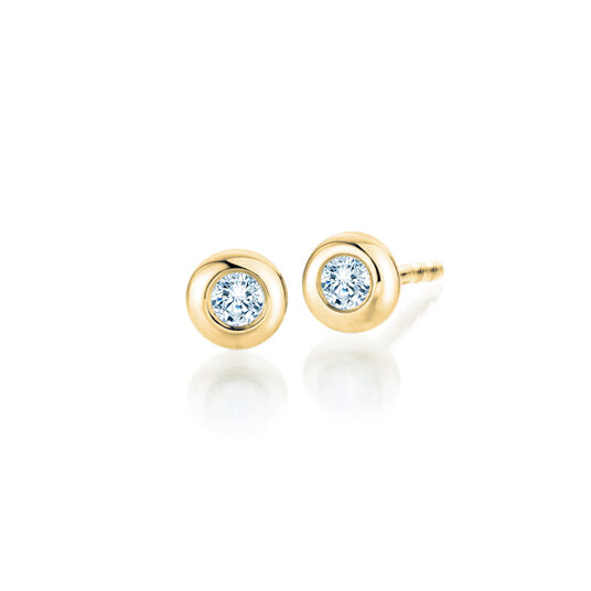 Ohrstecker Eternal Labordiamant in 9K Gelbgold mit Labordiamanten 0,20ct E/VS