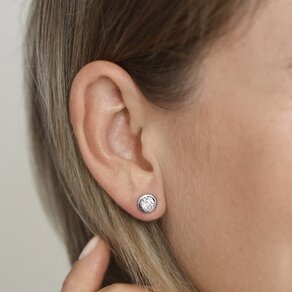 Ohrstecker Eternal Labordiamant in 14K Weißgold mit Labordiamanten 1,00ct E/VS
