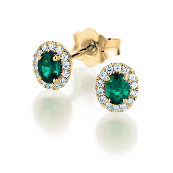 Ohrstecker Jolie in 14K Gelbgold
