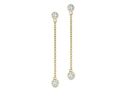 Ohrstecker Leon Labordiamant in 14K Gelbgold mit Labordiamanten 0,32ct E/VS
