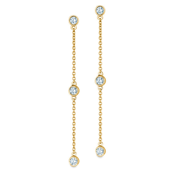 Ohrstecker Leon Labordiamant in 9K Gelbgold mit Labordiamanten 0,48ct E/VS