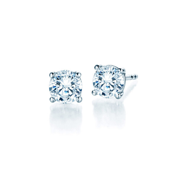 Ohrstecker Modern Labordiamant in 14K Weißgold mit Labordiamanten 1,00ct E/VS