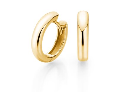 Creolen Classic in 14K Gelbgold L