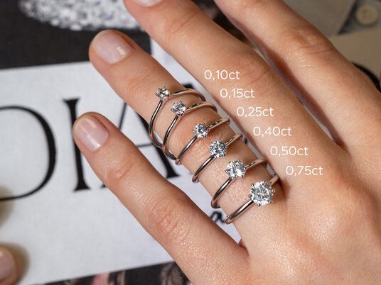 Verlobungsring Royal in Platin