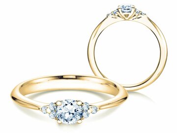 Verlobungsring Glory in Gelbgold