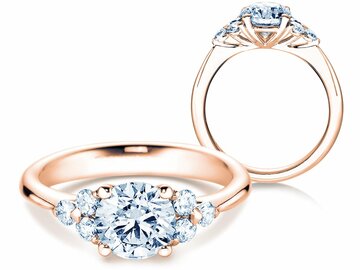 Verlobungsring Glory in Roségold