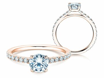 Verlobungsring Pure Diamond in Roségold