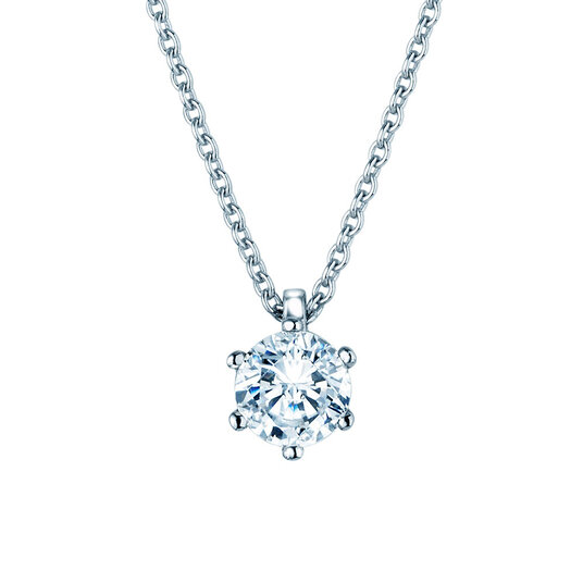 Anhänger Classic Labordiamant in 14K Weißgold mit Labordiamant 2,00ct E/VS