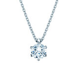 Anhänger Classic in 14K Weißgold