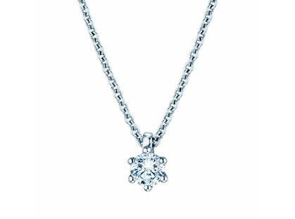Anhänger Classic in 14K Weißgold