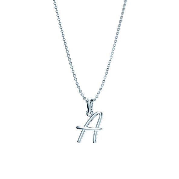 Buchstaben-Anhänger Dalí A in Silber 925/-