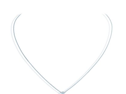 Anhänger Diamond Bowl in 9K Weißgold mit Diamant 1,00ct G/SI