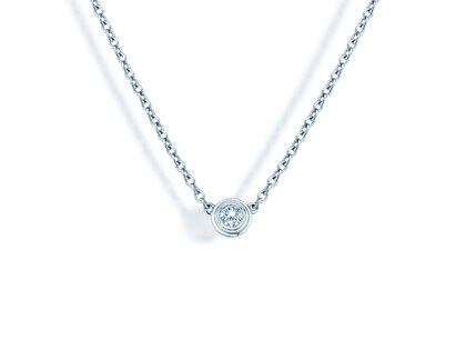 Anhänger Diamond Bowl in 9K Weißgold mit Diamant 1,00ct G/SI