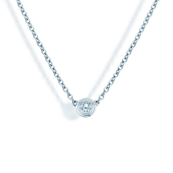 Anhänger Diamond Bowl in 9K Weißgold mit Diamant 1,00ct G/SI