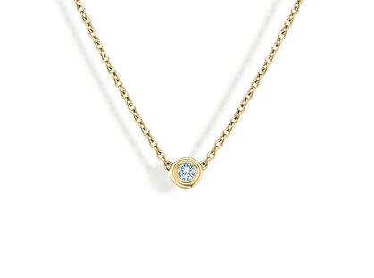 Anhänger Diamond Bowl in 18K Gelbgold mit Diamant 0,25ct