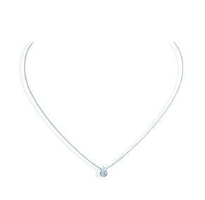 Anhänger Diamond Drop Labordiamant in 14K Weißgold mit Labordiamant 2,00ct E/VS