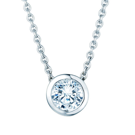 Anhänger Eternal Labordiamant in 14K Weißgold mit Labordiamant 3,00ct E/VS