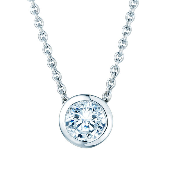 Anhänger Eternal Labordiamant in 14K Weißgold mit Labordiamant 3,00ct E/VS