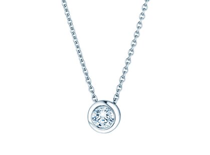 Anhänger Eternal in Platin 950/- mit Diamant 0,15ct G/SI