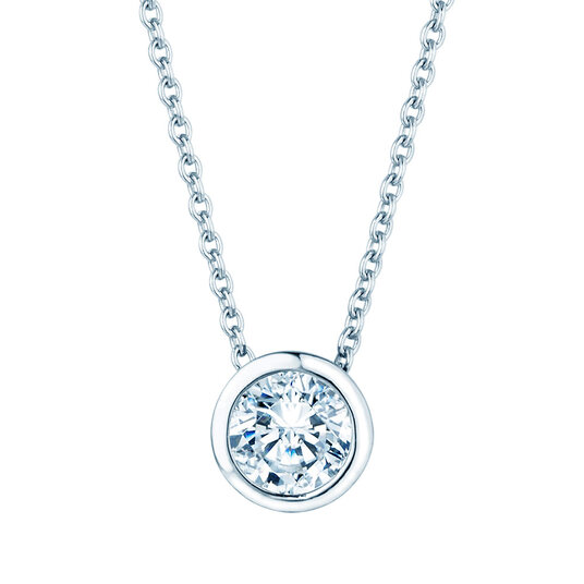 Anhänger Eternal Labordiamant in 9K Weißgold mit Labordiamant 0,75ct E/VS