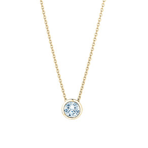 Anhänger Eternal in 14K Gelbgold mit Diamant 0,70ct GSI G/SI