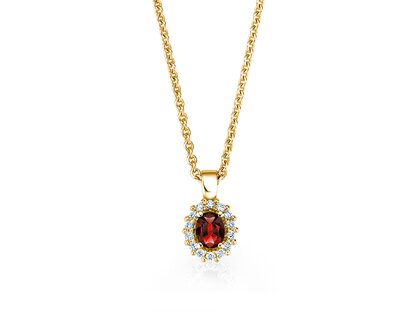 Anhänger Jolie in 18K Gelbgold