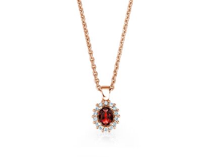 Anhänger Jolie in 14K Roségold