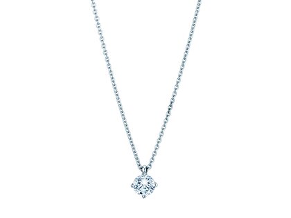 Anhänger Modern in 14K Weißgold mit Diamant 0,40ct G/SI