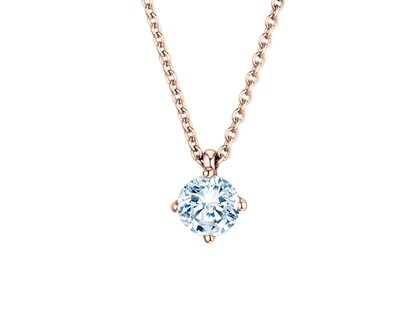 Anhänger Modern in Roségold