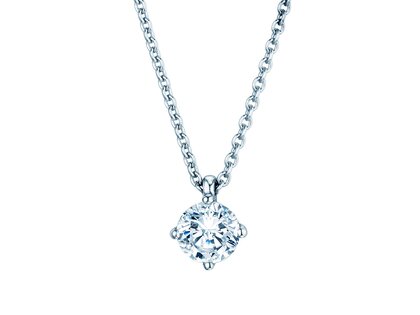 Anhänger Modern in 14K Weißgold mit Diamant 0,40ct G/SI