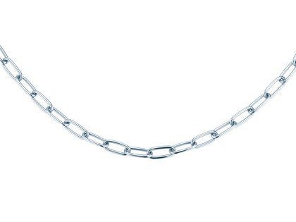 Halskette Paper Clip Oval in Silber 925/- 45cm 3,0mm