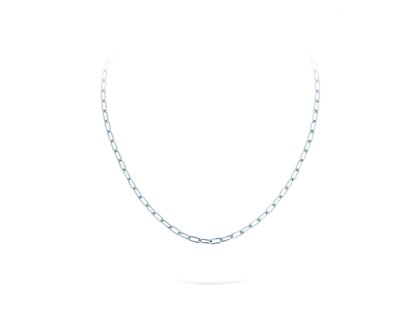 Halskette Paper Clip Oval in Silber 925/- 45cm 4,0mm