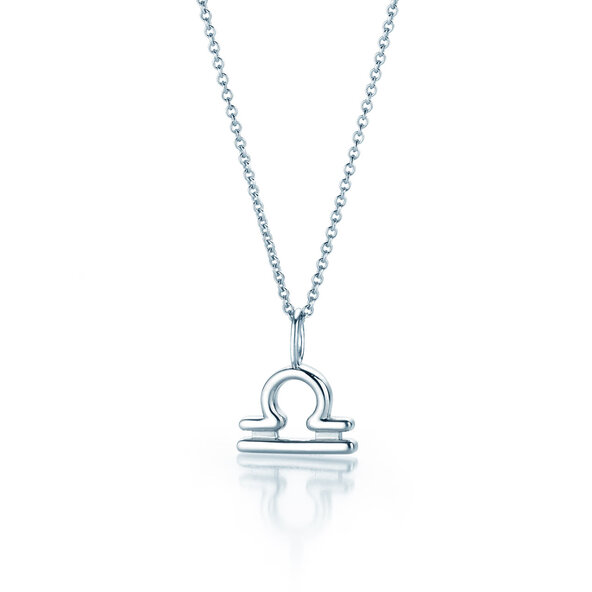 Sternzeichen-Anhänger Waage in Silber 925/-