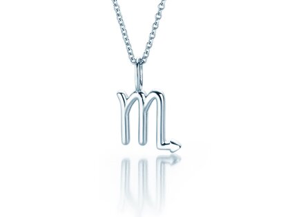 Sternzeichen-Anhänger Skorpion in Silber 925/-