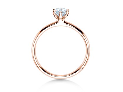 Verlobungsring Classic 6 in Roségold