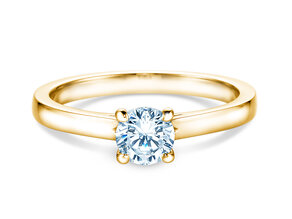 Verlobungsring Romance in 18K Gelbgold mit Diamant 0,60ct G/SI
