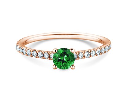 Verlobungsring Bright in Roségold