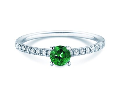 Verlobungsring Bright in Platin