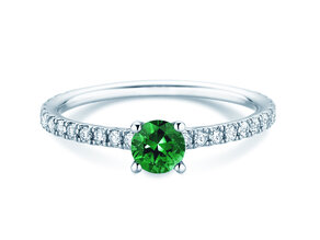 Verlobungsring Bright in Platin