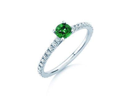 Verlobungsring Bright in Platin