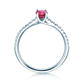 Geburtsstein-Ring Glow Pavé