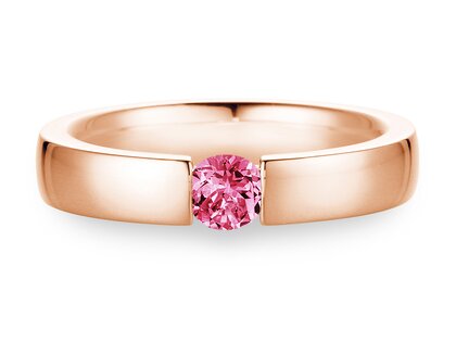 Verlobungsring Infinity Colour in 9K Roségold mit Pinker Turmalin 0,50ct