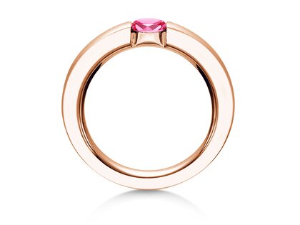 Verlobungsring Infinity Colour in 9K Roségold mit Pinker Turmalin 0,50ct